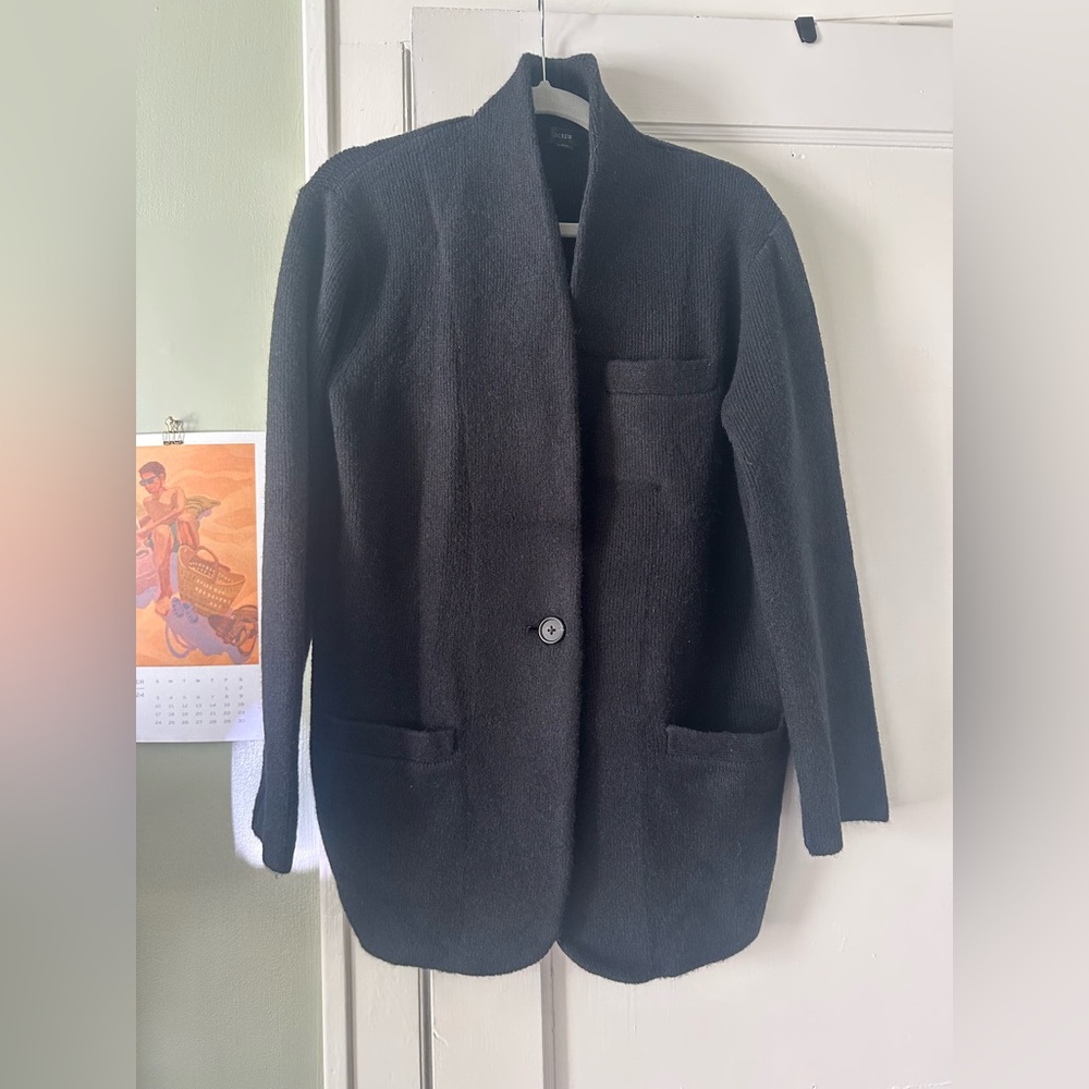 Crew sweater coat / blazer